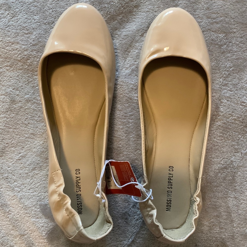 Blush Ona Scrunch Flats NWT